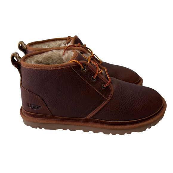 UGG Other - UGG Neumel Waterproof Grizzly Leather Chukka Boots Mens 9 Brown 1017254
